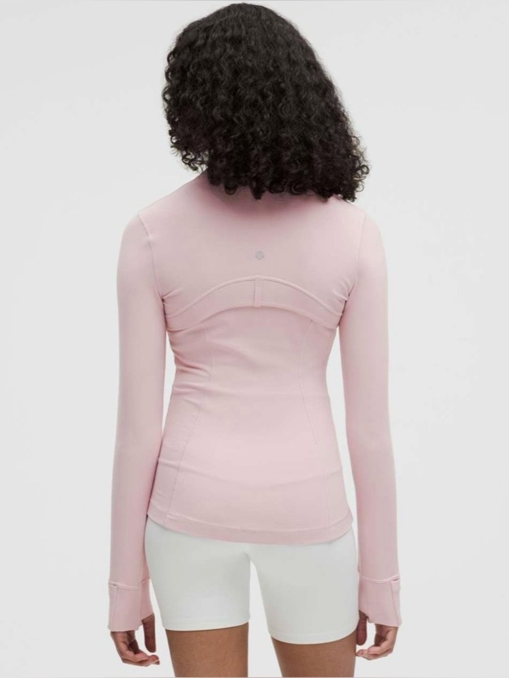 Lululemon Define Jacket Coat Nulu Porcelain Pink POIK Size 12 NWT - Picture 3 of 14